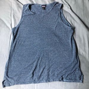 Patagonia Women's Harbor Tank Navy Stripe - Medium